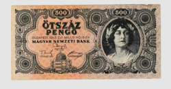 500 Pengő  bankjegy - 1945 - K 056