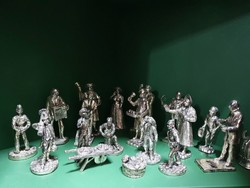 Angol miniatúrák képzőművészeti szobrok ónból - English Miniatures Fine Art Sculptures