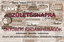 2021 October 22 / Hungarian newspaper / daily newspaper for your birthday!? No.: 20979