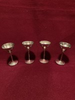 Antique/1800s/brandy glasses!! 4 pieces!! They weigh 122 grams!