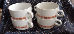 Alföldi porcelain soup cups