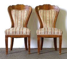 1L042 pair of antique Biedermeier chairs