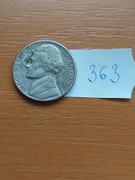 USA 5 CENT 1972 D Denver,  JEFFERSON 363.