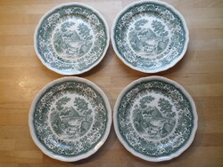 4 villeroy & boch burgenland porcelain plates flat plates 24.5 cm
