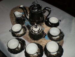 Bavarian antique silver plated coffee set