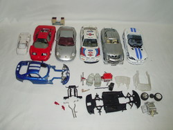Burago car models, models in a package - 1980s - damaged, incomplete - for repair, spare parts