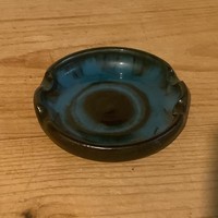Retro blue ashtray