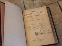 Mihalkovics Géza: Emberboncztan - 1888., 1088 oldal (antik orvosi könyv)