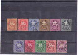 Magyarország forgalmi bélyegek1946