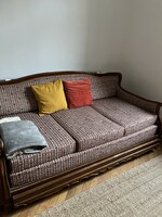 Beautiful antique carved sofa