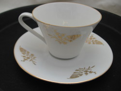 Zeh scherzer art deco gold floral elegant cup set