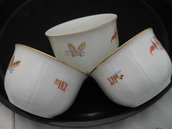 H & c chodau antique cups 3 pcs