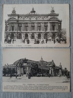 Paris, Paris 2 postcards 1920-30s