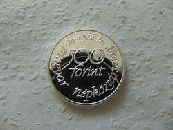 Világ Vadvédelmi Alap ezüst 500 forint 1988 PP  01