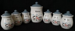DT/157 - Modern porcelain spice set