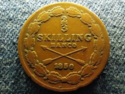 Svédország I. Oszkár (1844-1859) 2/3 skilling banco 1850 (id62723)