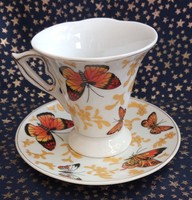 Butterfly coffee set