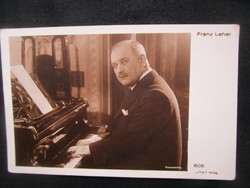 Ferenc Lehár Hungarian composer operetta composer conductor 1927 photo original marked photo - photo sheet
