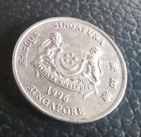 Szingapúr.20 cent.1996