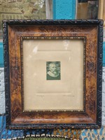 Signed Van Dyck Steel Engraving Portrait