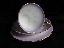 Royal albert tea/long coffee 3-piece purple set