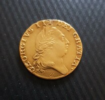 GEORGE III 1787 GOLD SPADE GUINEA arany