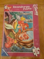 Disney ariel 100 pcs os cardboard ravensburger puzzle disney princess