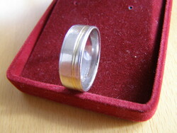 Arany karikagyűrű, bicolor