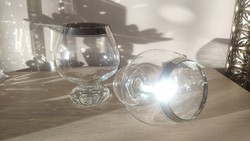 Fabulous Biedermeier style ingrid glas crystal glasses 2 pcs