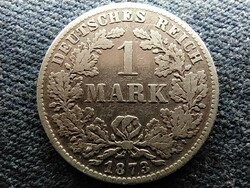 Németország Második Birodalom I. Vilmos (1871-1888) .900 ezüst 1 Márka 1873 D (id67663)