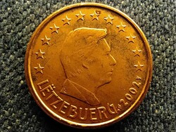 Luxemburg I. Henrik (2000 -) 1 euro cent 2002 UNC (id59923)