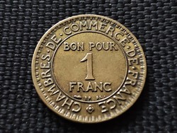 Franciaország 1 frank, 1923 Francs