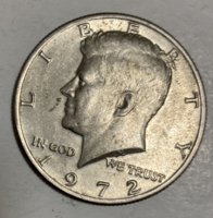 Kennedy half dollar 1972 (﻿158)