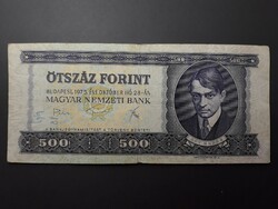 Hungary 500 HUF 1975 - Hungarian 500 HUF, purple ady five hundred old banknote, banknote, paper money