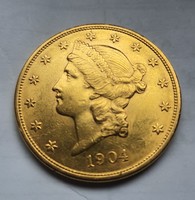 USA arany 20 Dollár