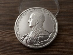 Hungary silver 1939 valiant Miklós Horthy Horthy of Nagybánya 5 pengő - beautiful coin, minimal edge flaw!