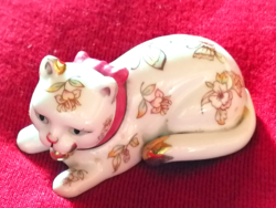 Franklin porcelán dizájner cica