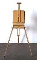 1L244 Old Mobile Artist's Easel Painting Kit