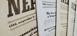 1985 november 25  /  Népszabadság  /  Régi ÚJSÁGOK KÉPREGÉNYEK MAGAZINOK Ssz.:  22926