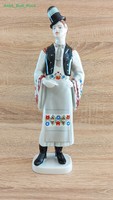 Hollóházi, 30cm. A boy dressed in Hungarian folk costume. Flawless!