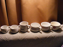 Vastag porcelán kávés csésze - Douwe Egberts -Costa Rica - Rombouts