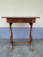 Karácsony SALE / Biedermeier varróasztal 20. század eleje / Biedermeier table early 20th century