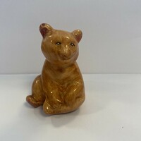 Glazed ceramic bear