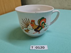 Lubjana rooster pattern mug