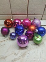 Retro Christmas ornament colorful ball for sale! 12 Pcs