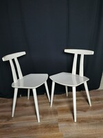Mid century wooden chair / 2 pcs / mobler / Danish production