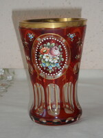 Biedermeier glass decorative glass