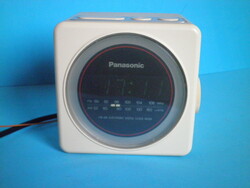Vintage panasonic rc-57 cube radio alarm clock