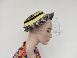 Antik divat női kalap art deco ruha jelmez film színház kellék 958 5753