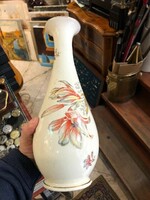 Porcelain vase, old, marked, height 30 cm rarity.